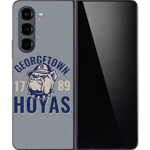 Georgetown University Hoyas 1789 Galaxy Z Fold5 5G Skin